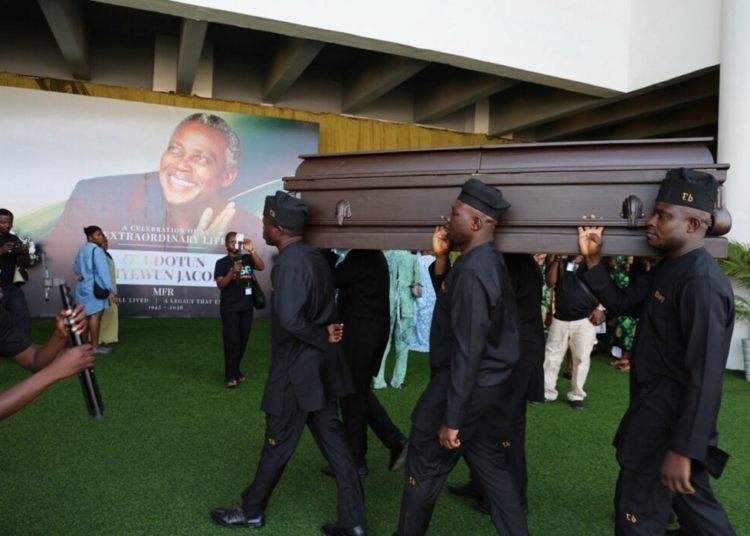 Olu Jacobs Laid To Rest In Lagos As Family, Nollywood Stars Pay Final Tribute
