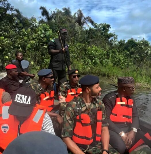 NAF Crash: Military Chiefs Inspect Submerged ATR-42 As Recovery Operation Intensifies