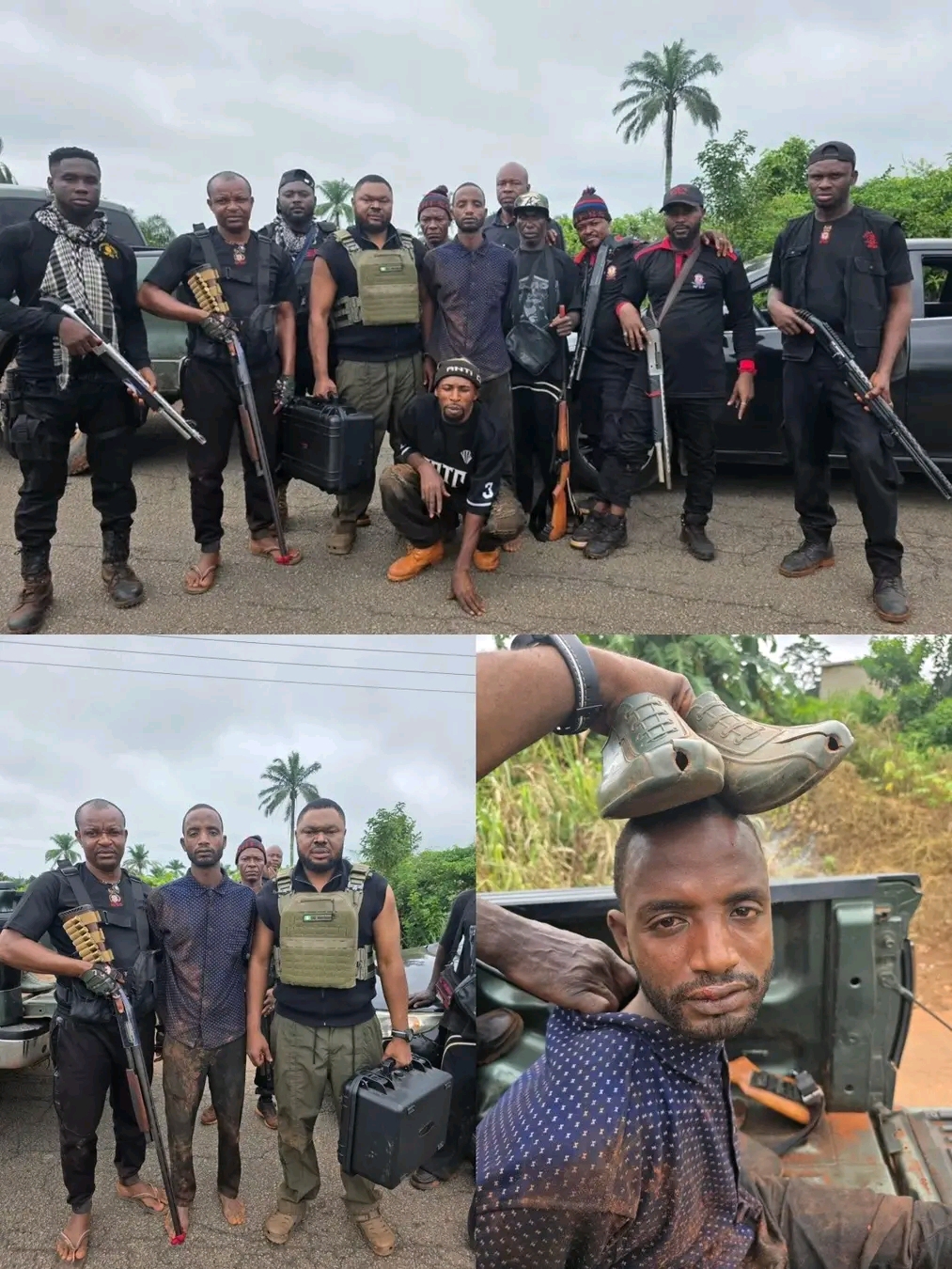 Details Of How Wanted Fulani Bandit Abubakar Usman Was Captured In a Fierce Gun Battle Inside a Delta State Forest