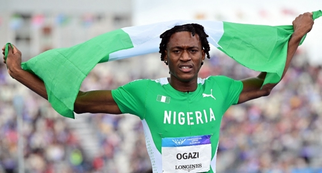 Nigeria’s Ogazi Storms To Historic Commonwealth Games 400m Gold