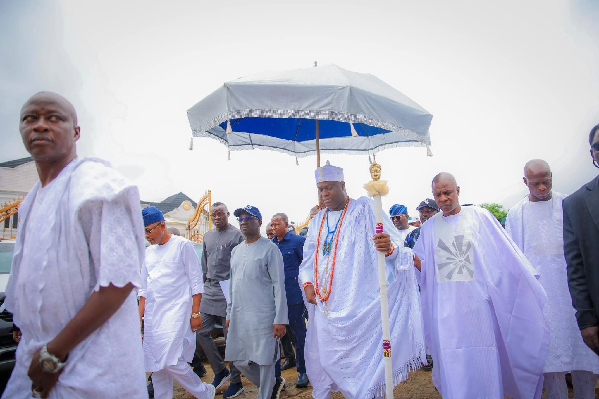 Ooni Praises Gov Okpebholo's Leadership Style, Humility During Palace Visit