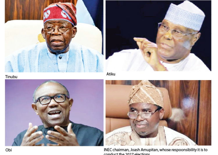 2027: Nigerians Demand Clear Plans From Tinubu, Atiku, Obi To Fix Country